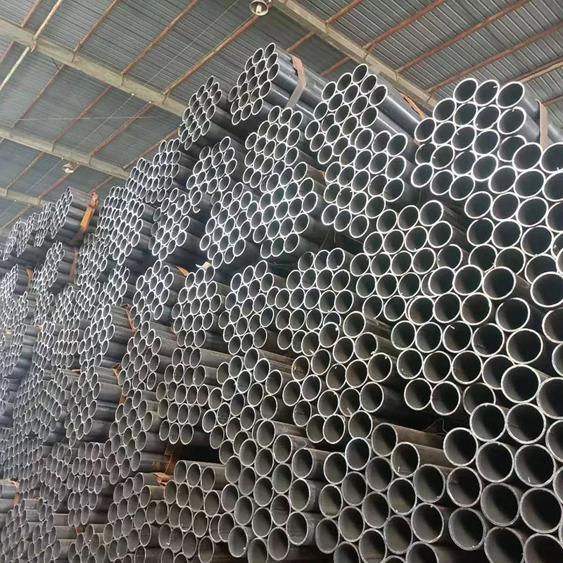 Sort cirkulært rør