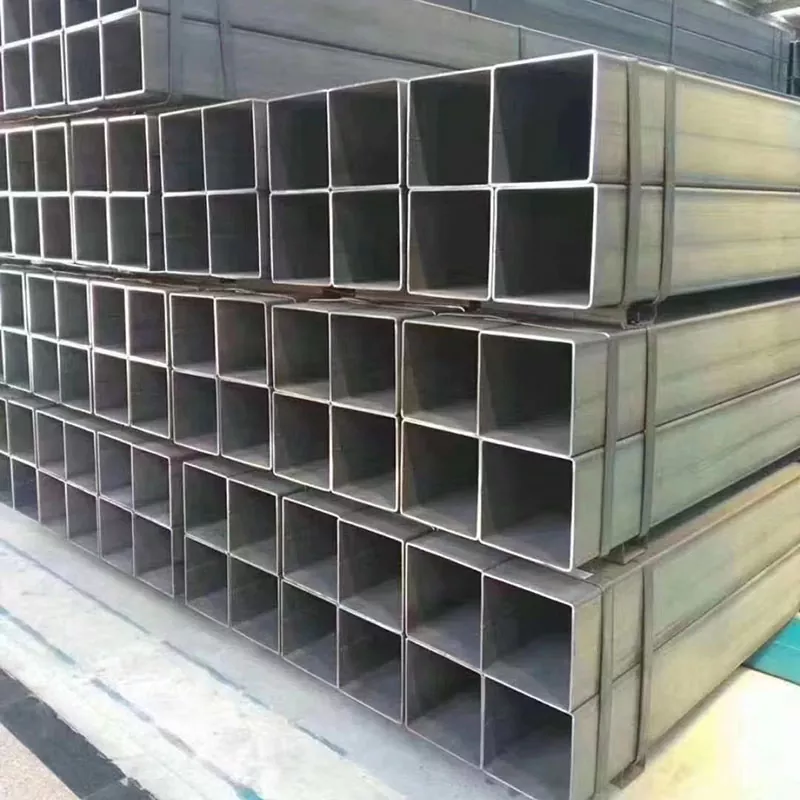 Sort rektangulært rør