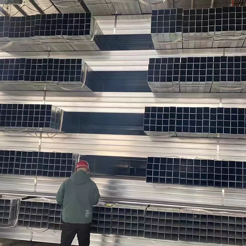 Galvaniseret firkantrør med lille diameter